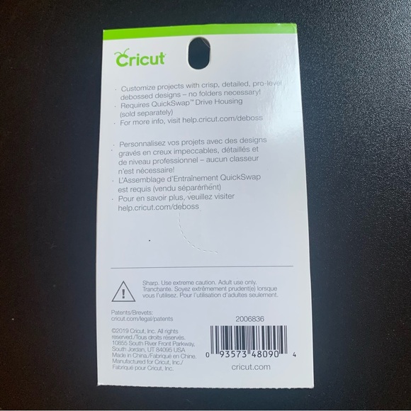 Cricut Fine Debossing Tip - Picture 2 of 2